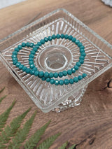 Mermaid's Secret – Faceted Glass Beads 6 mm (60 pcs)