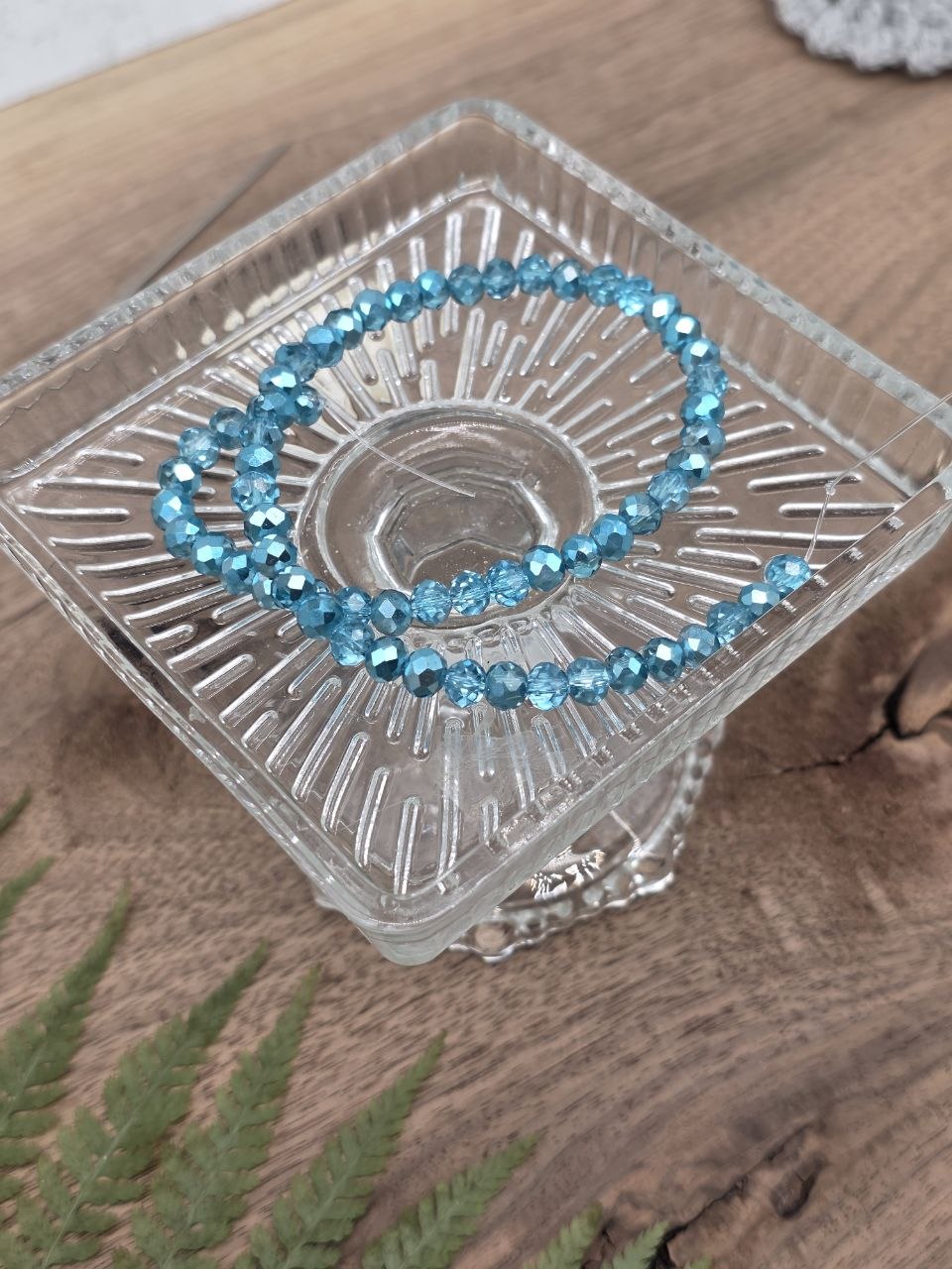 Siren's Call – Faceted Glass Beads 6 mm (60 pcs)