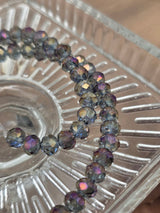 Moon Hex – Faceted Glass Beads 6 mm (60 pcs)