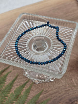 Midnight Tide – Metallic Faceted Glass Beads 4 mm (60 pcs)