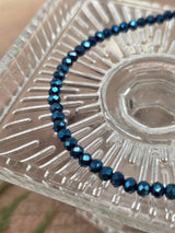 Midnight Tide – Metallic Faceted Glass Beads 4 mm (60 pcs)