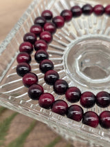 Red & Black Mix – Glass Beads 8 mm (50 pcs)