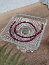 Natural Ruby Faceted Beads 4 mm (100 pcs)