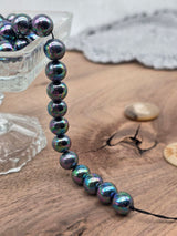 Majorca Pearl Beads 10 mm – Midnight Aurora – 40 Pcs