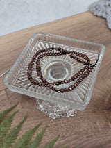 Natural Hematite Freeform Beads 5–6 mm – Bronzeveil – Approx. 39 cm Strand
