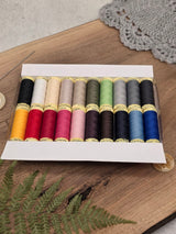 Gütermann Sew-All Thread Set – 20 × 100 m, Assorted Colours
